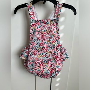 Baby Girl Jacadi Romper in Liberty Fabrics